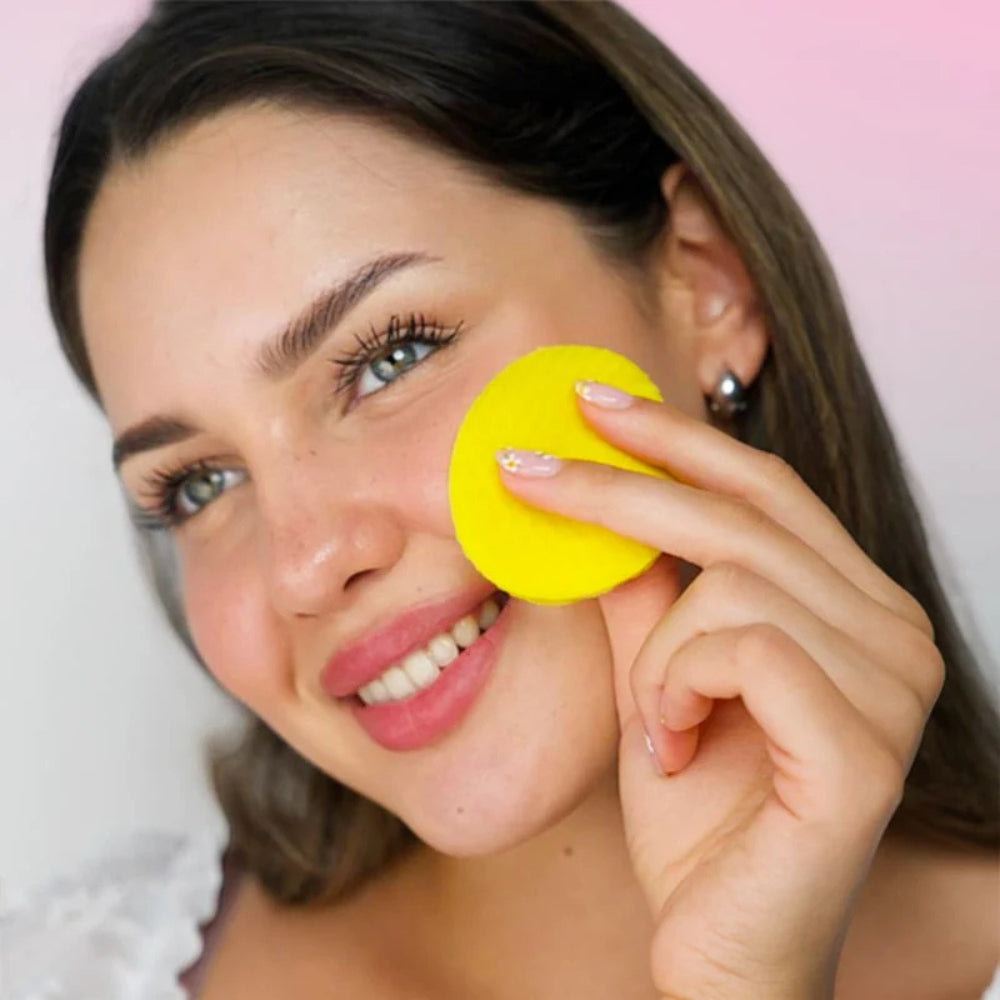 Dischetti alla curcuma e all'acido kojico